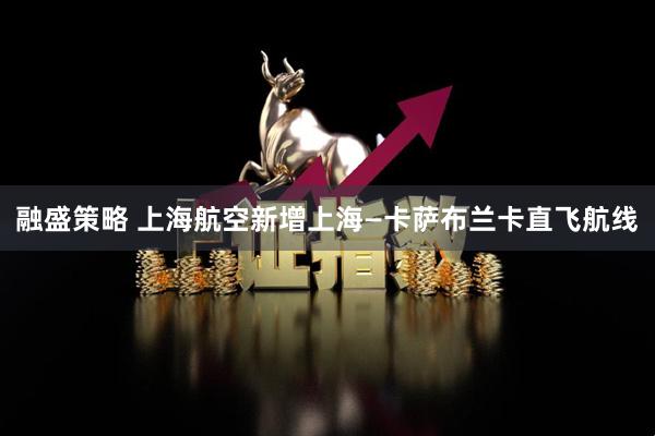 融盛策略 上海航空新增上海—卡萨布兰卡直飞航线